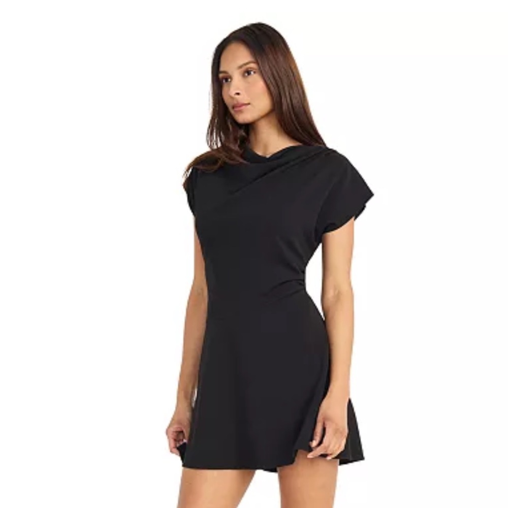 Donna Morgan Women's A-Line Mini Dress - Picture 4 of 4